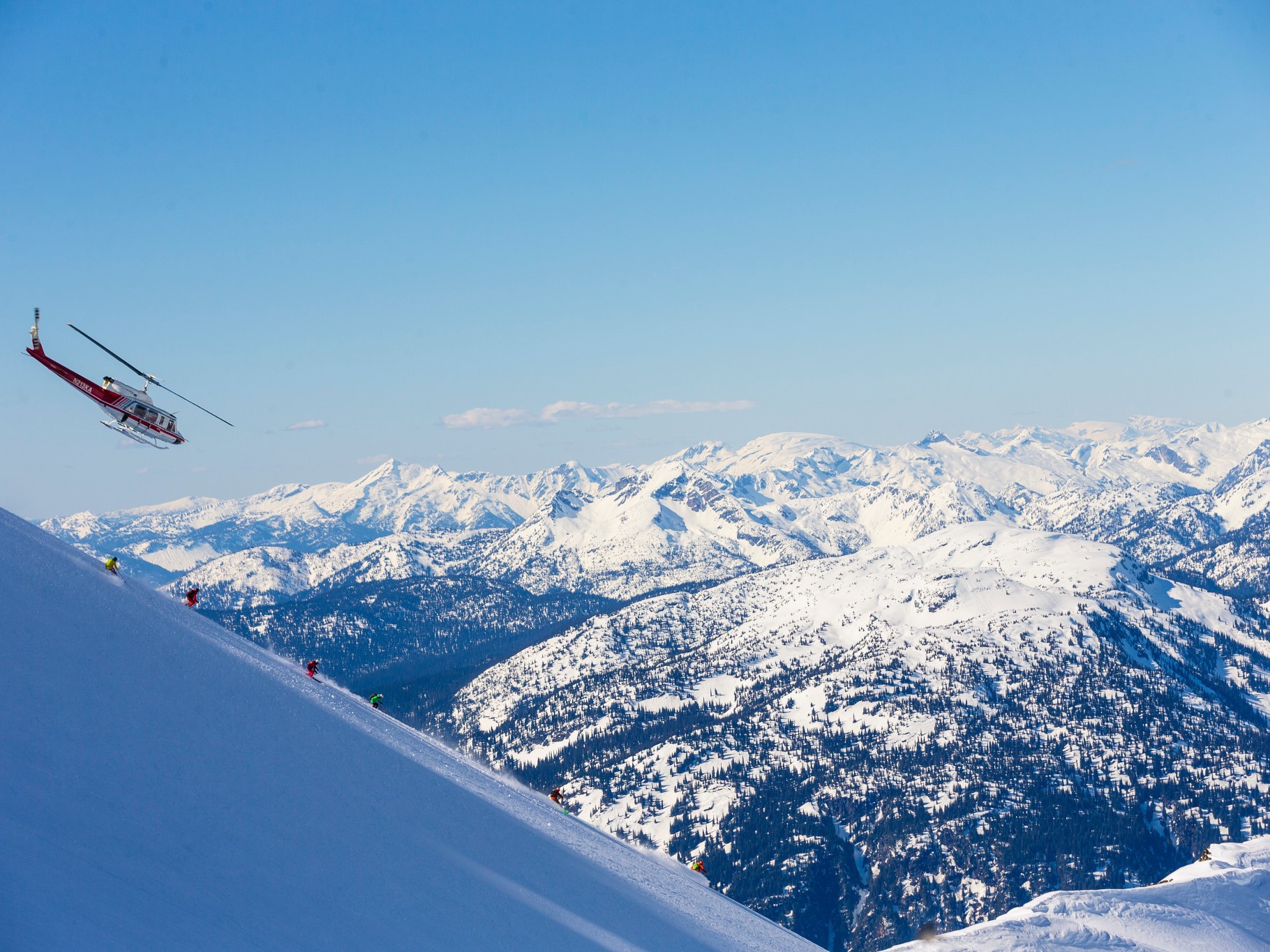 Heli Skiing on The Powder Highway